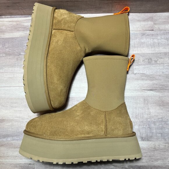 Ugg Women's Chestnut Classic Dipper Platform Boots  Size: 9 - Picture 7 of 12